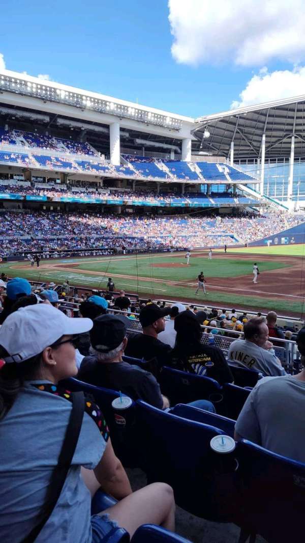 LoanDepot Park, section: 7, row: 5, seat: 6
