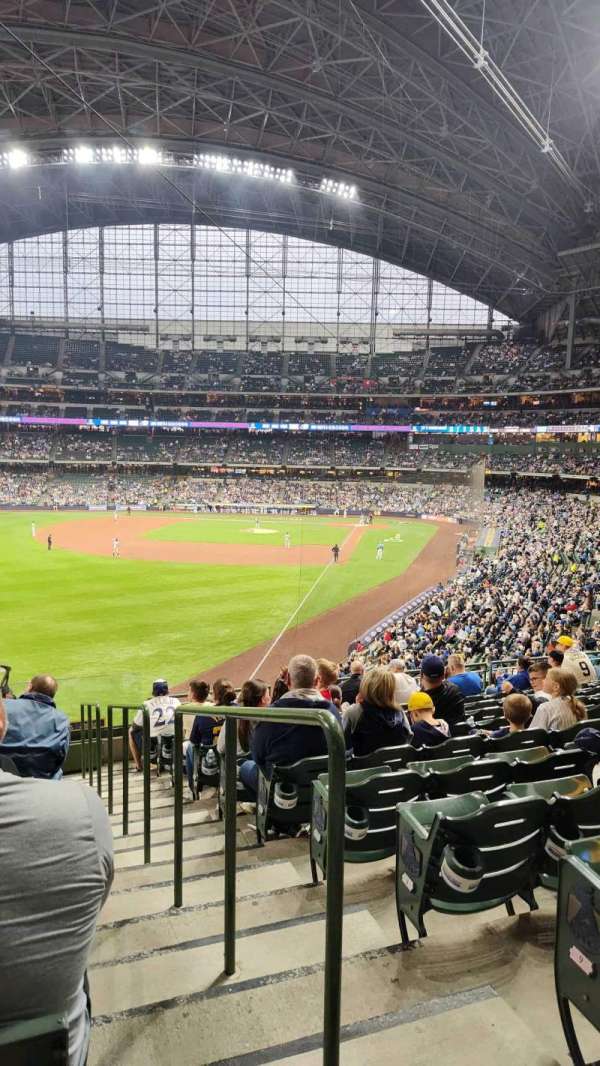 American Family Field, section: 233, row: 11, seat: 1