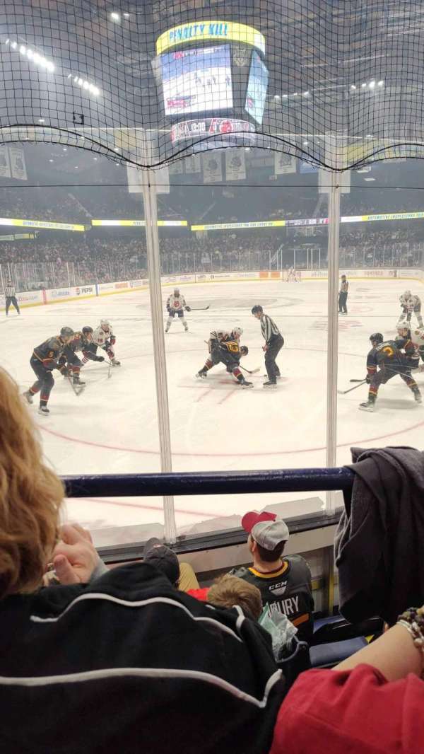 Allstate Arena, section: 114, row: B, seat: 2