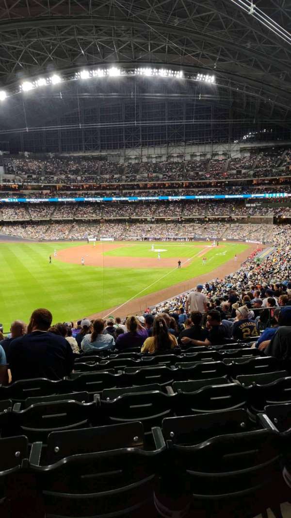 American Family Field, section: 232, row: 18, seat: 11