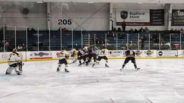 Fox Valley Ice Arena, section: 109, row: A, seat: 6