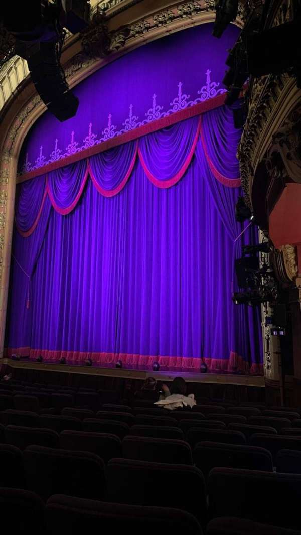 Lyceum Theatre, Broadway, section: Orchestra R, row: L, seat: 18
