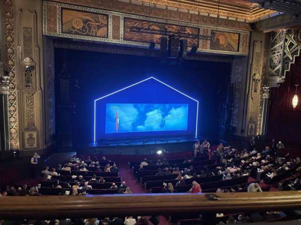 Hollywood Pantages Theatre, section: Mezzanine LC, row: A, seat: 308