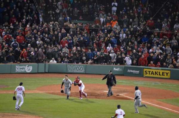Fenway Park, section: Green Monster 7, row: 1, seat: 1