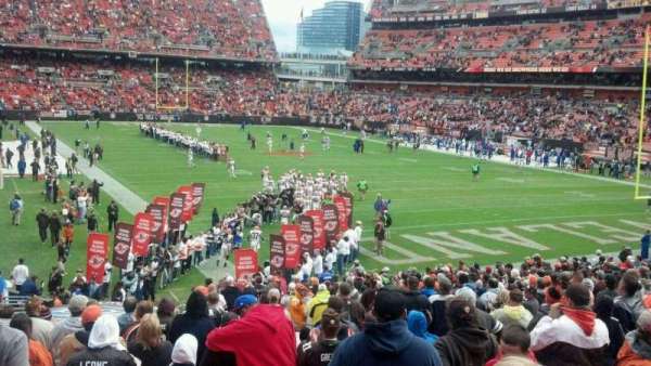Huntington Bank Field, section: 144, row: 23, seat: 8