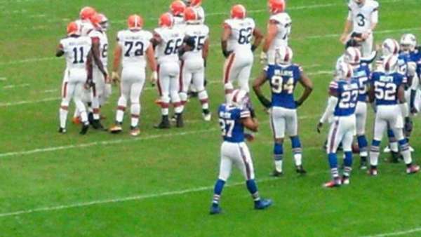 Huntington Bank Field, section: 144, row: 23, seat: 8