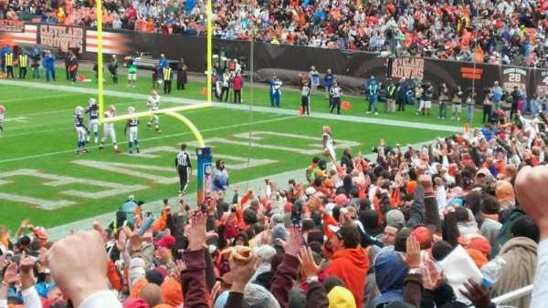 Huntington Bank Field, section: 144, row: 23, seat: 8