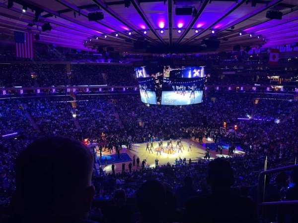 Madison Square Garden, section: 222, row: 7, seat: 13