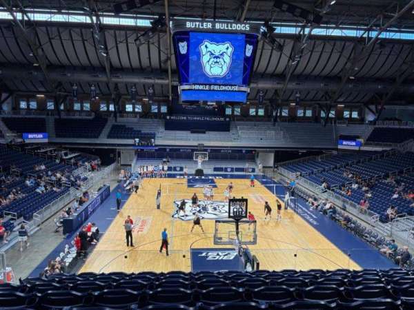 Hinkle Fieldhouse, section: 224, row: 8, seat: 12