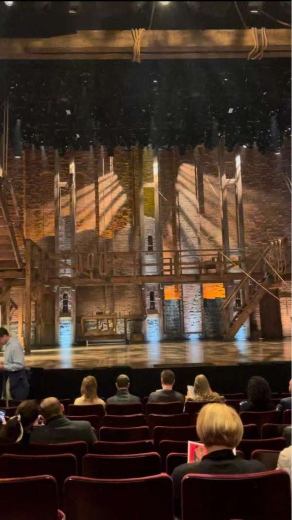 Richard Rodgers Theatre, section: Orchestra C, row: J, seat: 109
