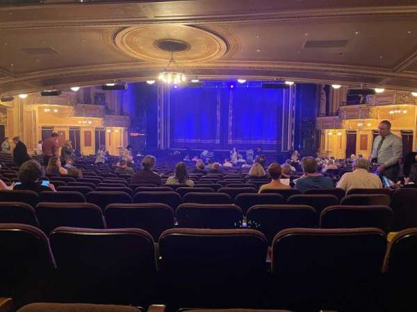 Hippodrome Theatre, section: Center Orchestra, row: CC, seat: 114