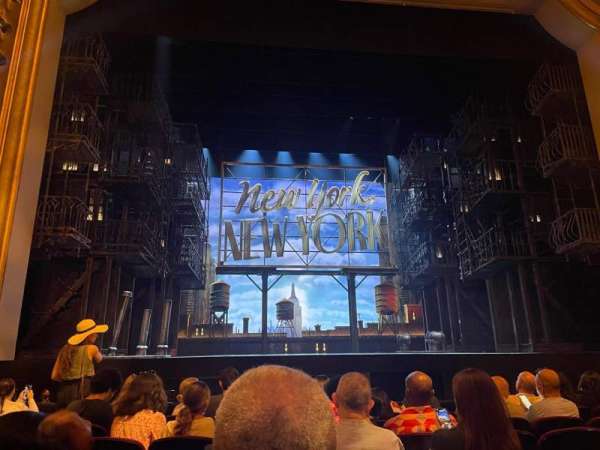 St. James Theatre, section: Orchestra C, row: G, seat: 112