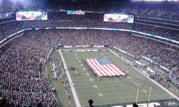 MetLife Stadium, section: 329, row: 18, seat: 12 -13