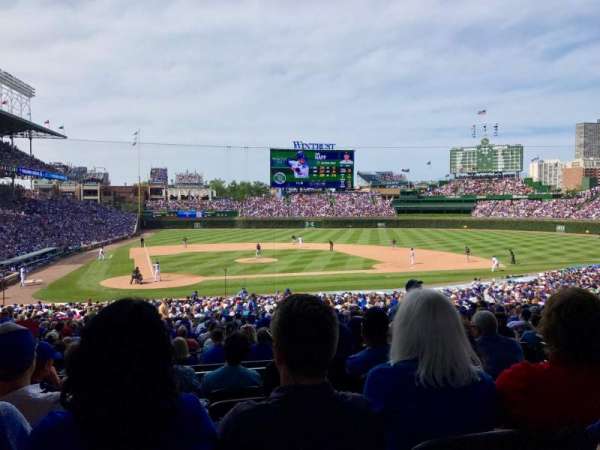 Wrigley Field, section: 122, row: 6, seat: 4