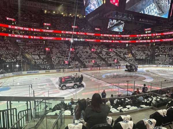 Delta Center, section: 9, row: 14, seat: 9