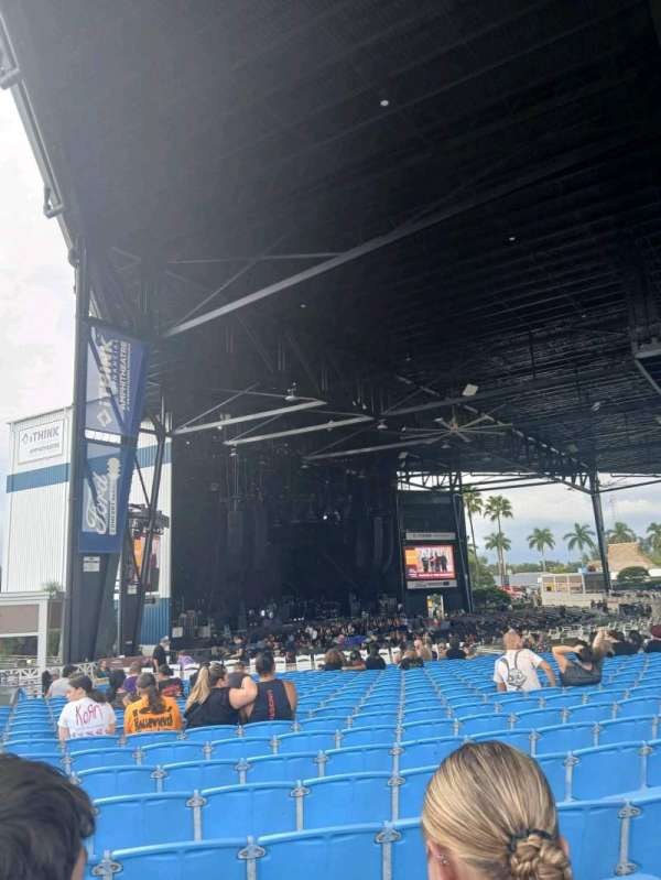 iThink Financial Amphitheatre, section: 8, row: AA, seat: 40