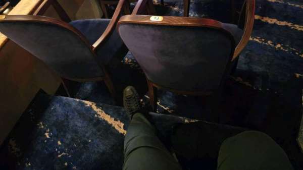 Palace Theatre, Broadway, section: Orchestra R, row: G, seat: 6