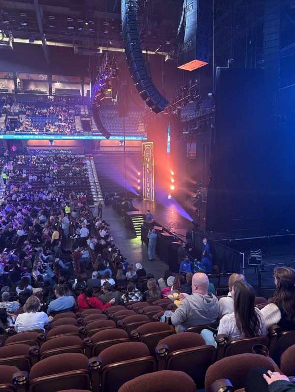 Mohegan Sun Arena, section: 15, row: P, seat: 8