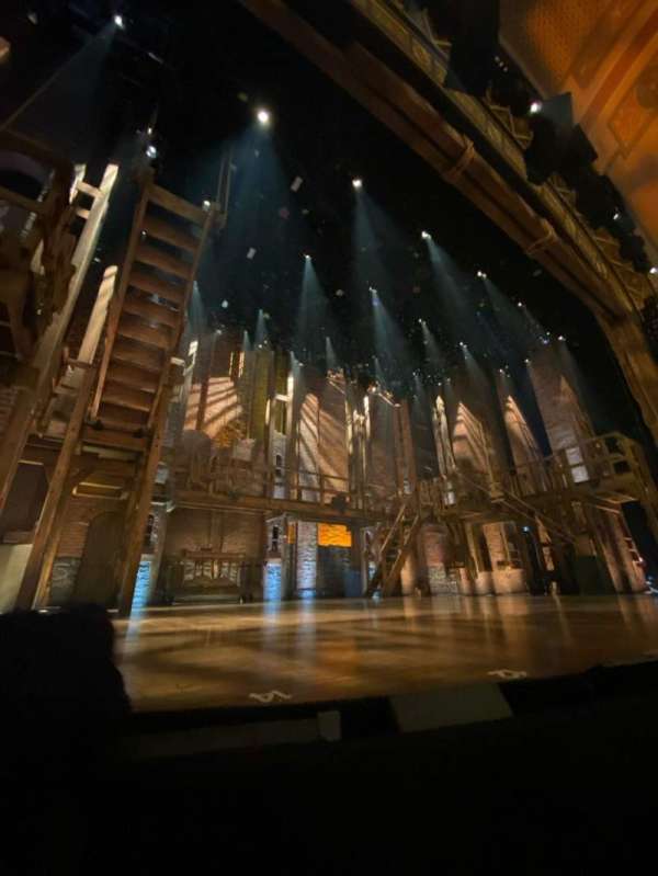 Richard Rodgers Theatre, section: Orchestra L, row: CC, seat: 1