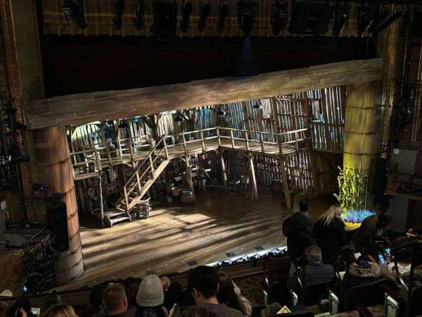 Nederlander Theatre, section: Mezzanine L, row: H, seat: 9