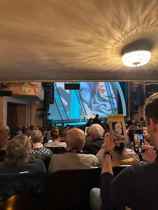 Longacre Theatre, section: Orchestra L, row: Q, seat: 20