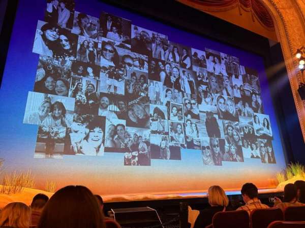 Hayes Theater, section: Orchestra L, row: D, seat: 1