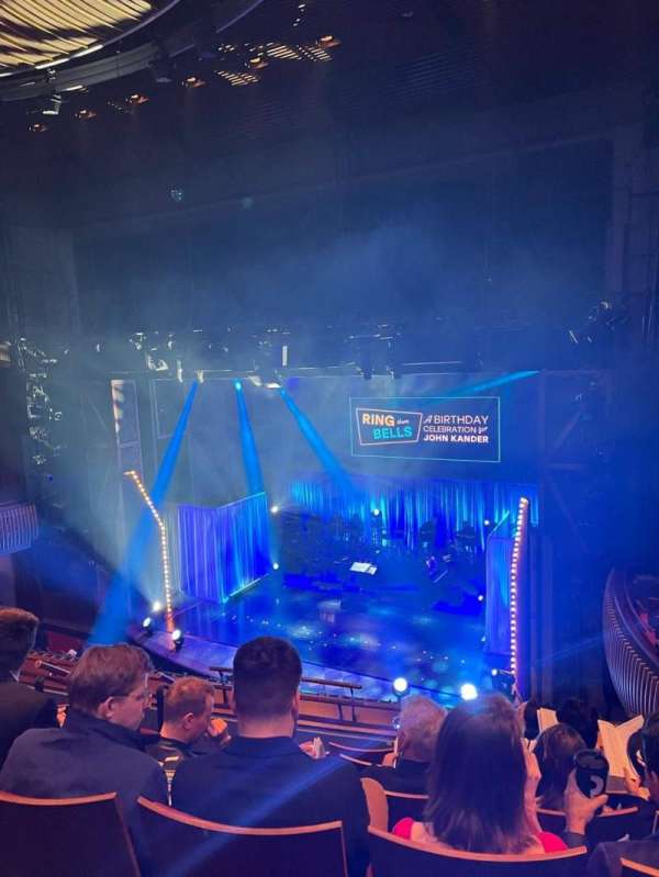 Stephen Sondheim Theatre, section: Mezzanine R, row: FF, seat: 10