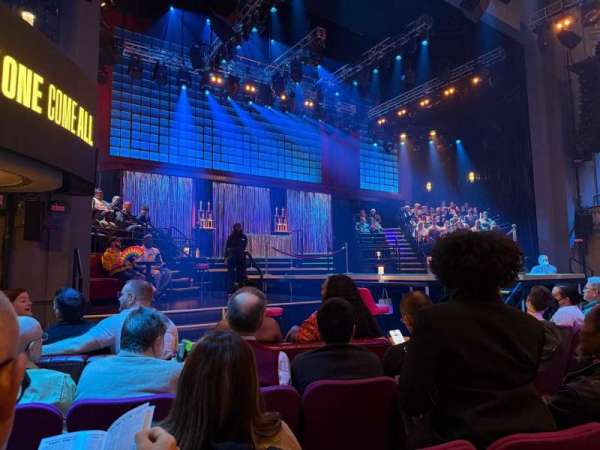 Broadhurst Theatre, section: Orchestra L, row: G, seat: 9