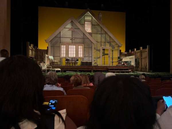 Booth Theatre, section: Orchestra C, row: G, seat: 105