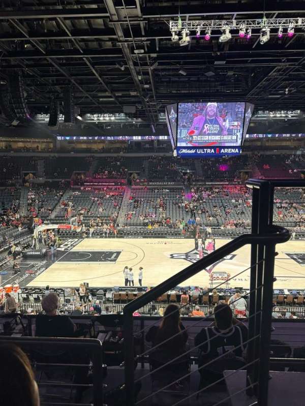 Michelob Ultra Arena, section: 219, row: B, seat: 14