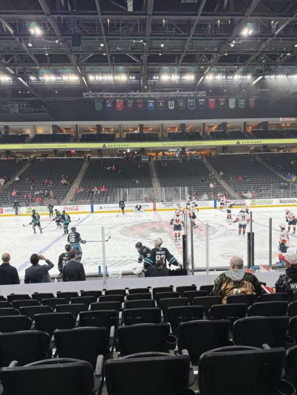 Acrisure Arena, section: 107, row: K, seat: 6