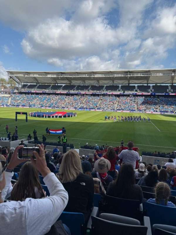 Dignity Health Sports Park, section: 109, row: R, seat: 5