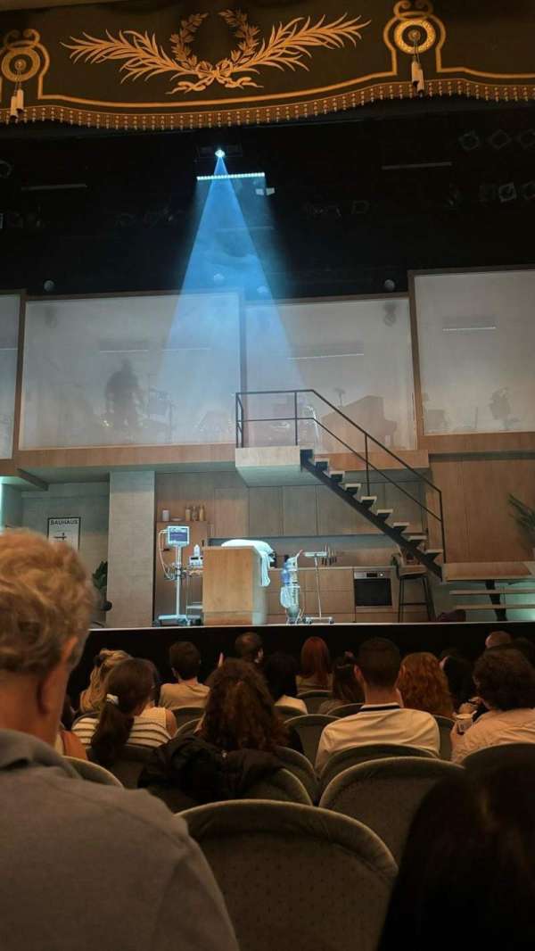 Wyndham's Theatre, section: Stalls, row: H, seat: 13