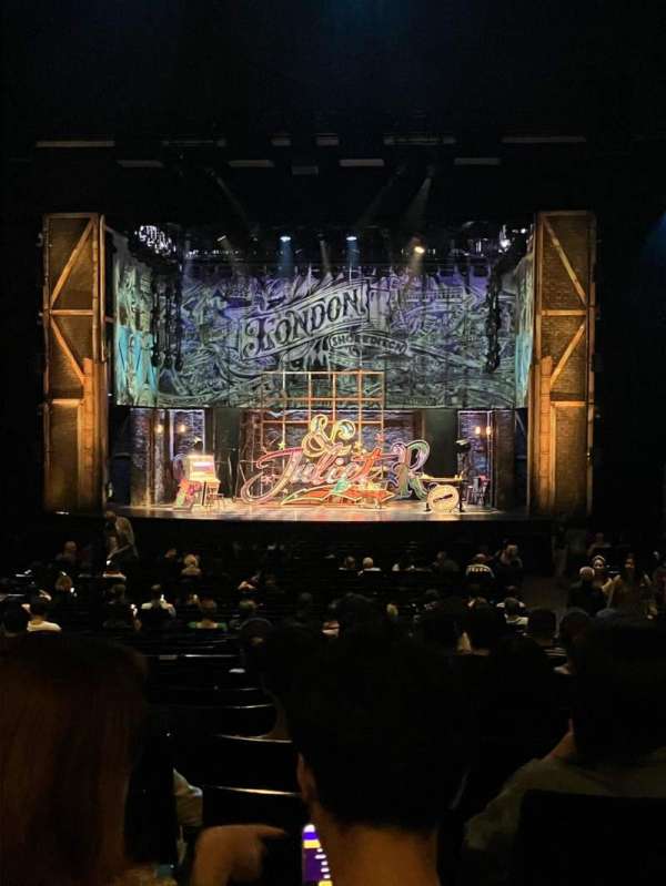 Sands Theatre at Marina Bay Sands, section: Stalls Center, row: JJ, seat: 19