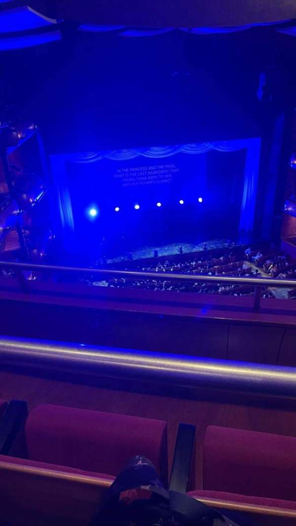 Esplanade Theatre, section: Circle 3, row: BB, seat: 26