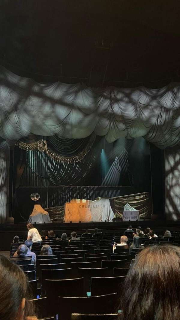 Sands Theatre at Marina Bay Sands, section: Stalls Center, row: U, seat: 29