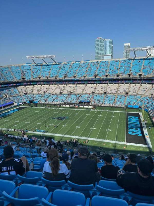 Bank Of America Stadium, section: 538, row: 16, seat: 16