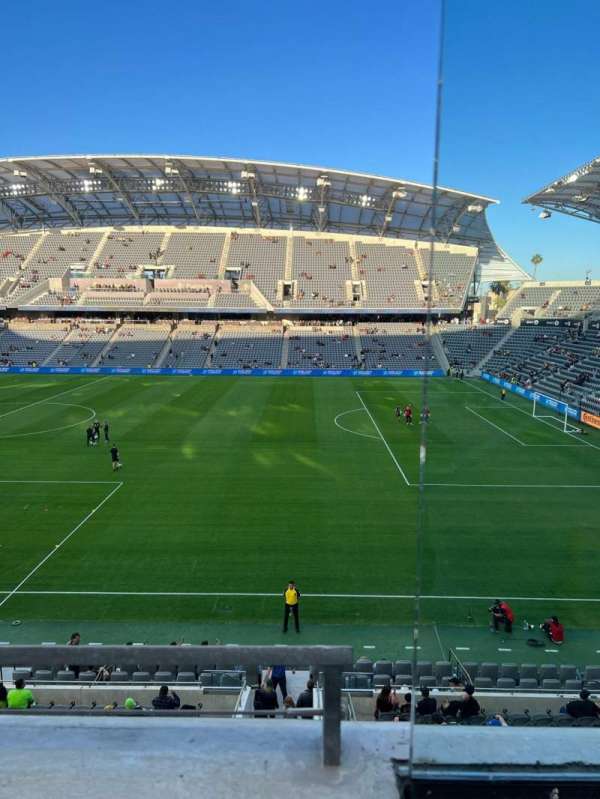 BMO Stadium, section: 219, row: A, seat: 1
