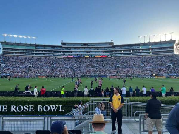 Rose Bowl, section: 5-L, row: 4, seat: 1