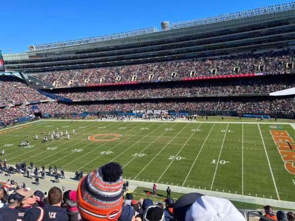 Soldier Field, section: 333, row: 9, seat: 18