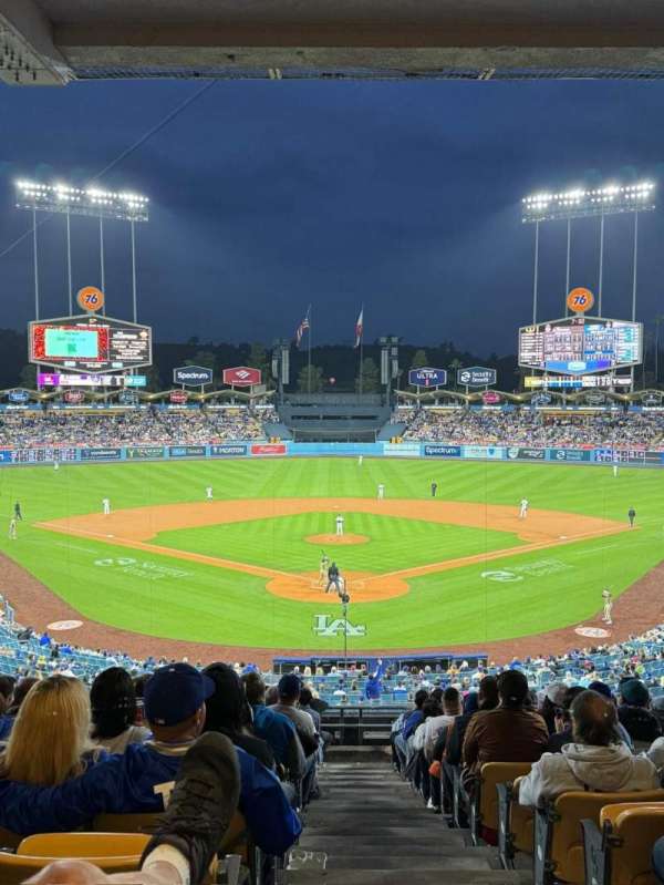 Dodger Stadium, section: 101LG, row: S, seat: 3