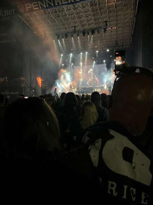 MyHeroes Stage at Penn National Race Course, section: 102, row: Y, seat: 28