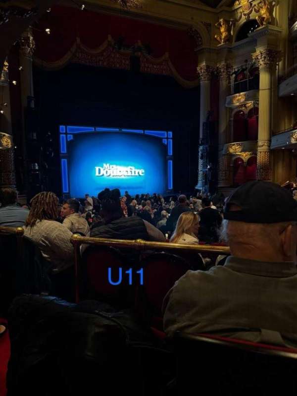 Academy of Music, section: Parquet Circle F, row: U, seat: 11