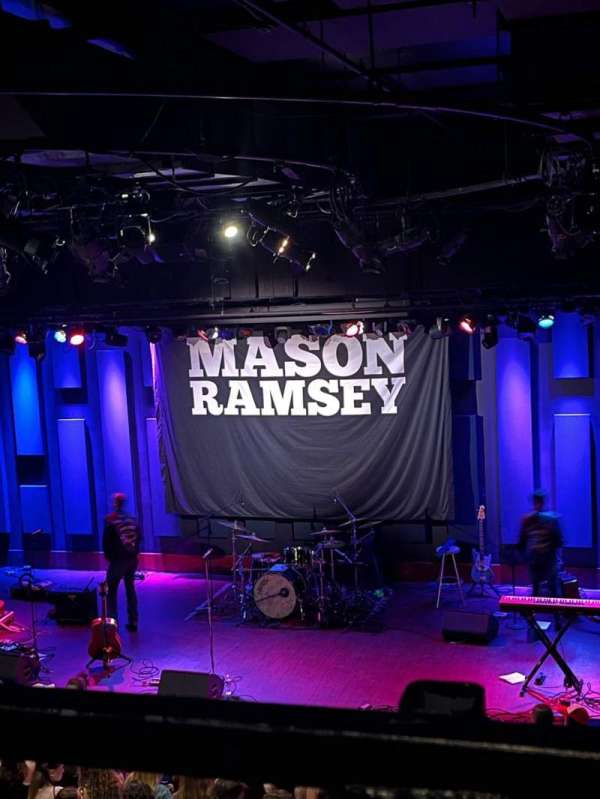 World Cafe Live Music Hall (downstairs), section: Mezz, row: 505