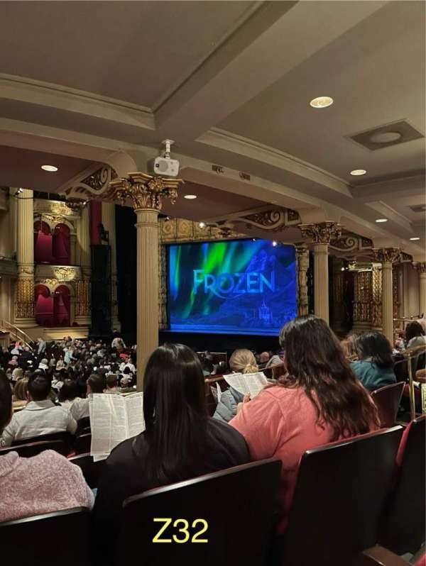 Academy of Music, section: Parquet Circle C, row: Z, seat: 31