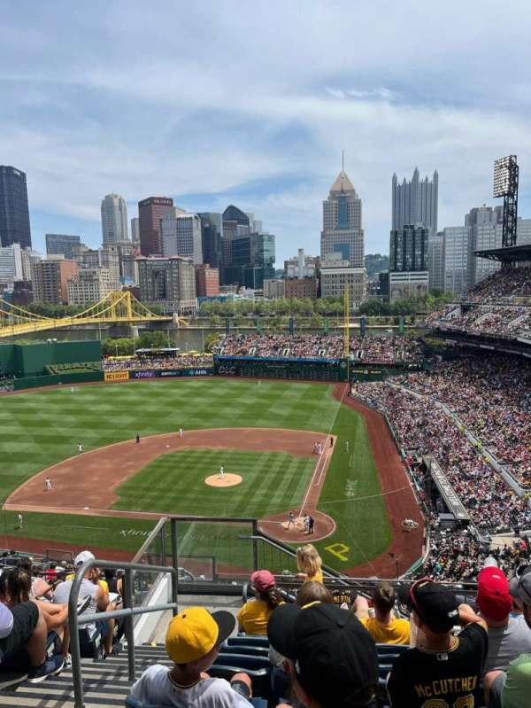 PNC Park, section: 319, row: P, seat: 19