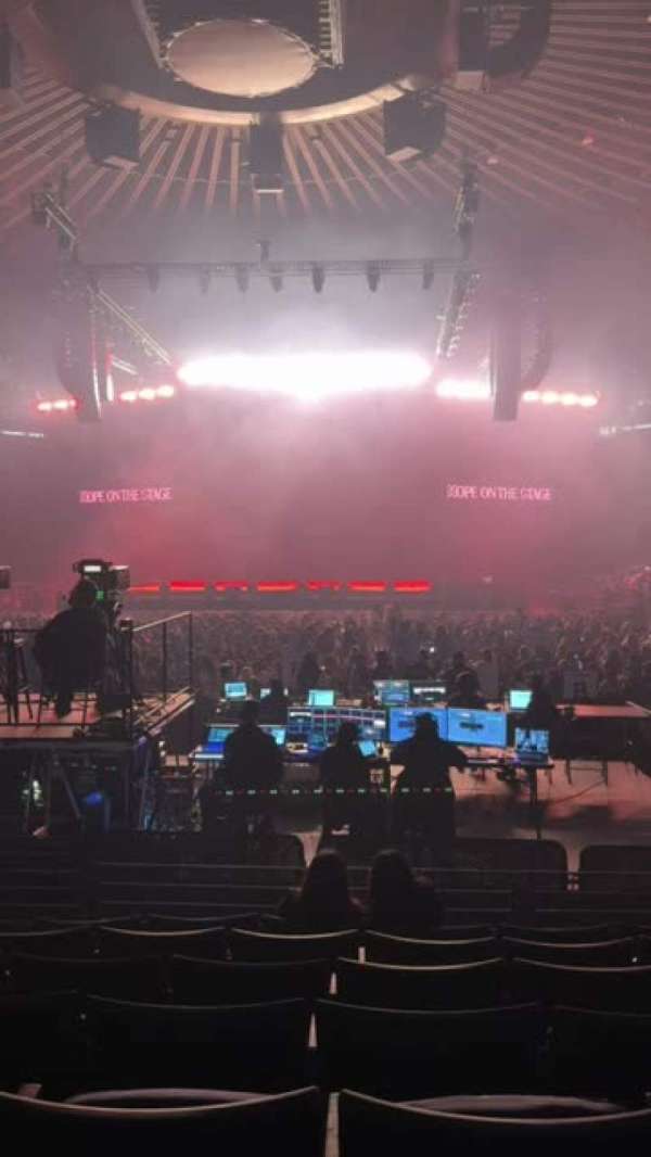 Oakland Arena, section: 107, row: 5, seat: 12