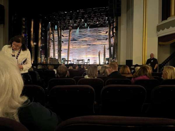 Mayo Performing Arts Center, section: Orchestra R, row: J, seat: 6