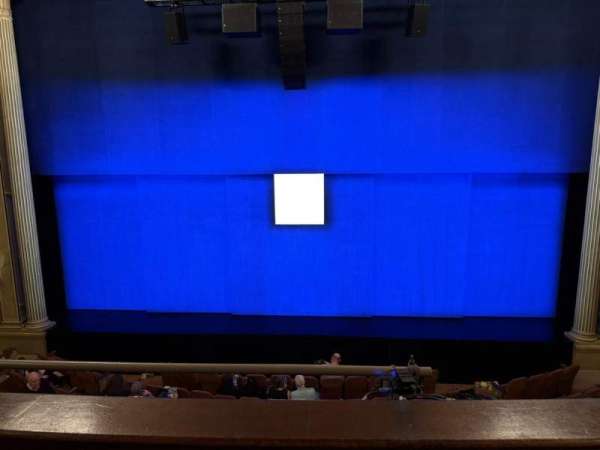 Music Box Theatre, section: Mezzanine C, row: B, seat: 107