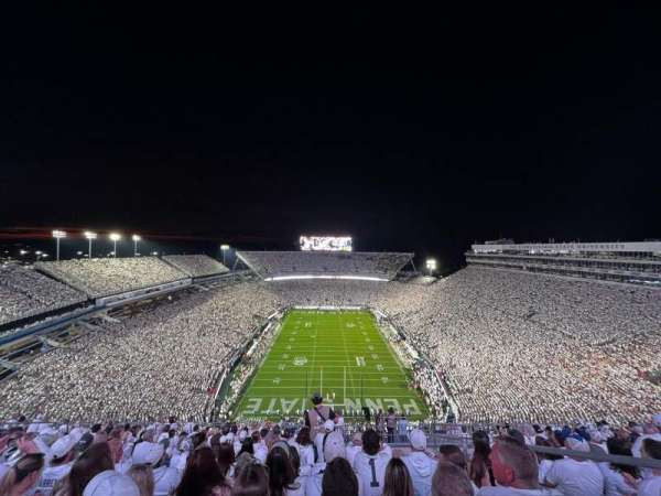 Beaver Stadium, section: SFU, row: 73